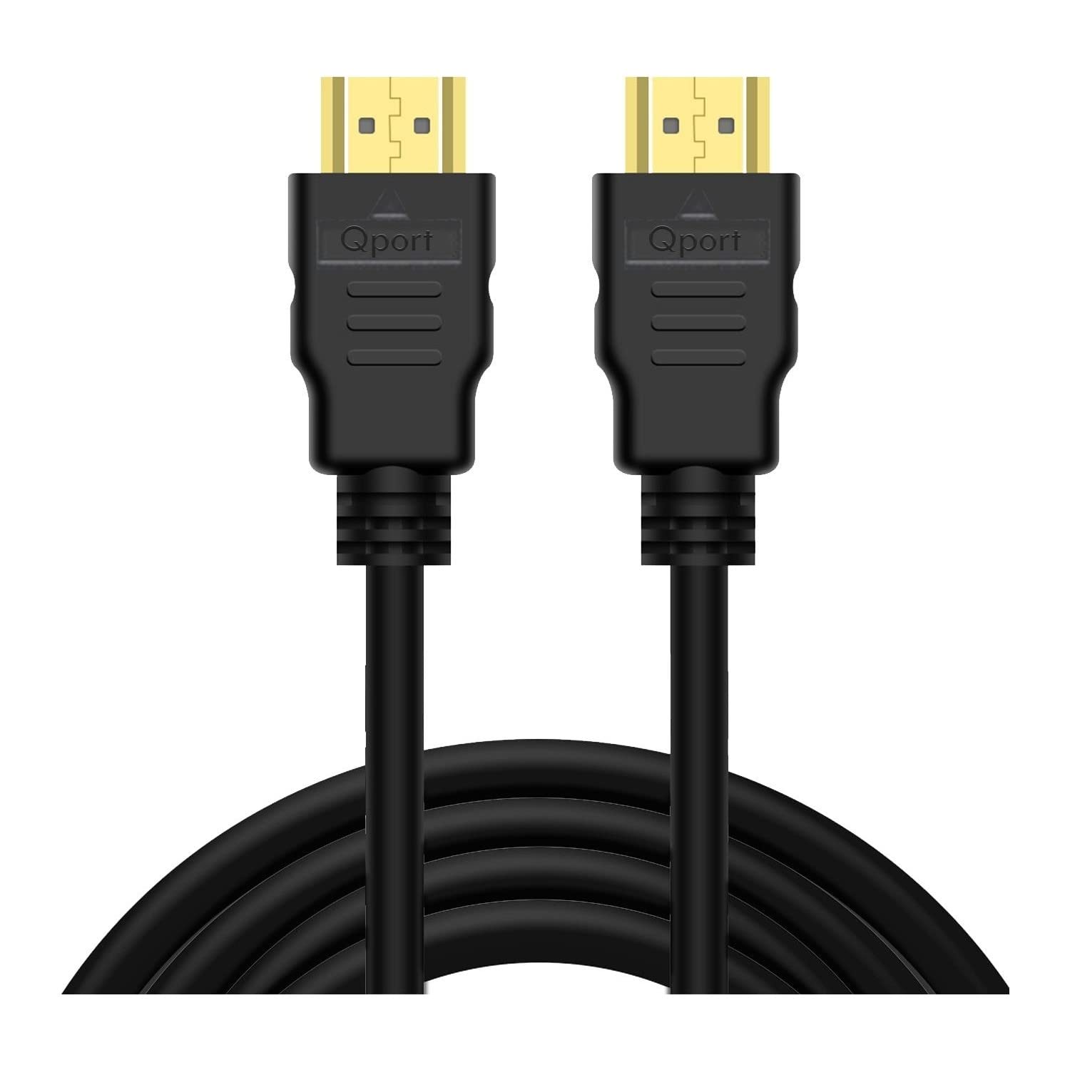 Qport-Q-hdmı32 Altın Uçlu 3 Metre 4k Hdmı2.0 Kablo