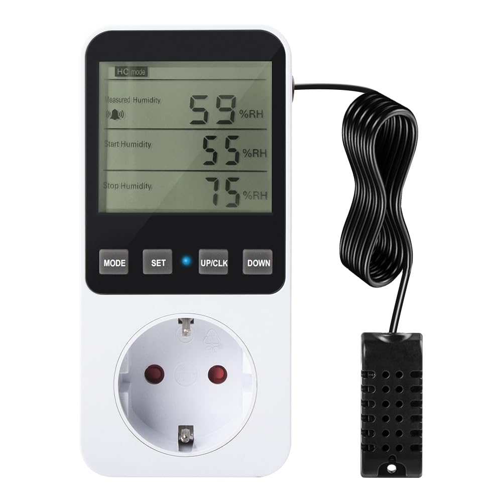 Termostato Digitale Sanicata - Controllo Riscaldamento/Raffreddamento, Sensore, LCD, Per Serre E Acquari - Foto 12