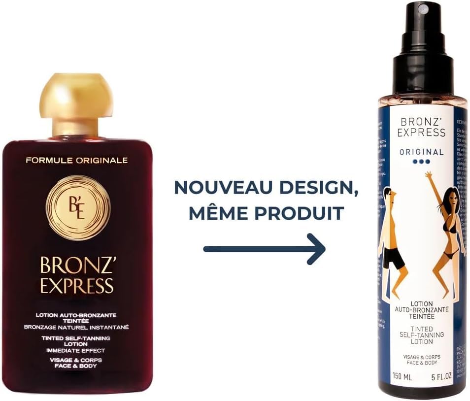 Academie Bronz' Express Face and Body Tinted Self-tanning Lotion, 3.33 Ounce image 2
