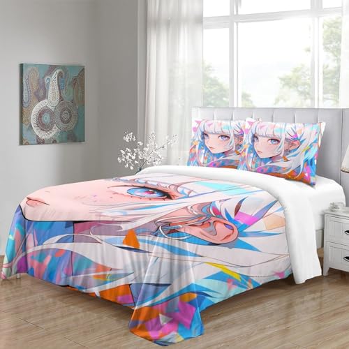 Housse de couette double microfibre tissage haute densité avec fermeture éclair