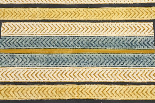 Tapis kilim rectangulaire coton pour salle à manger et salon moderne - 6