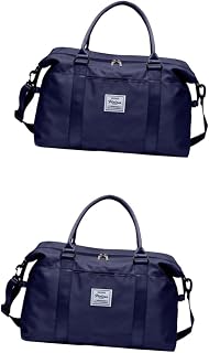 2 Peças Bolsa De Viagem Para Meninas Bolsa De Viagem Dobrável Bolsa De Viagem Dobrável Bolsa De Viagem Única Para Viagens Bolsa De Ginástica Feminina Bolsa De Negócios Bolsa