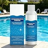 100ml Liquido Purificante per Piscine,Trattamenti Acqua Rapidi per Rimuovere Torbidità e Cattivi Odori,Detergente Concentrato ad Azione Immediata per Mantenere l'Acqua Limpida e Igienica (1 bottiglia)