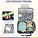 Bagseri Kids Lunch Bag Boys - Thermal Insulated Lunch Box Tote with Water Bottle Holder, Reusable Leak-Proof Kids Lunch Box for Daycare & School, Black Dinosaur (Containers Not Included)