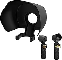 Vista 1 de LICHIFIT Parasol para lente de cámara DJI OSMO Pocket 3 Lens Protective Cover Guard Parasol Anti-Glare Lens Sun Hood Cap Accesorios