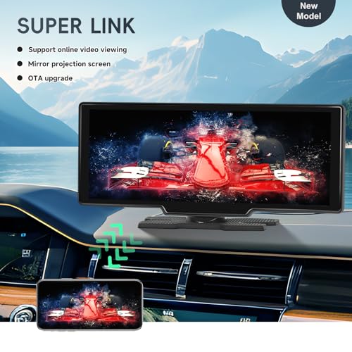 Pantalla Android Auto de 10.3 pulgadas con Airplay y soporte de vídeos por Bluetooth 6