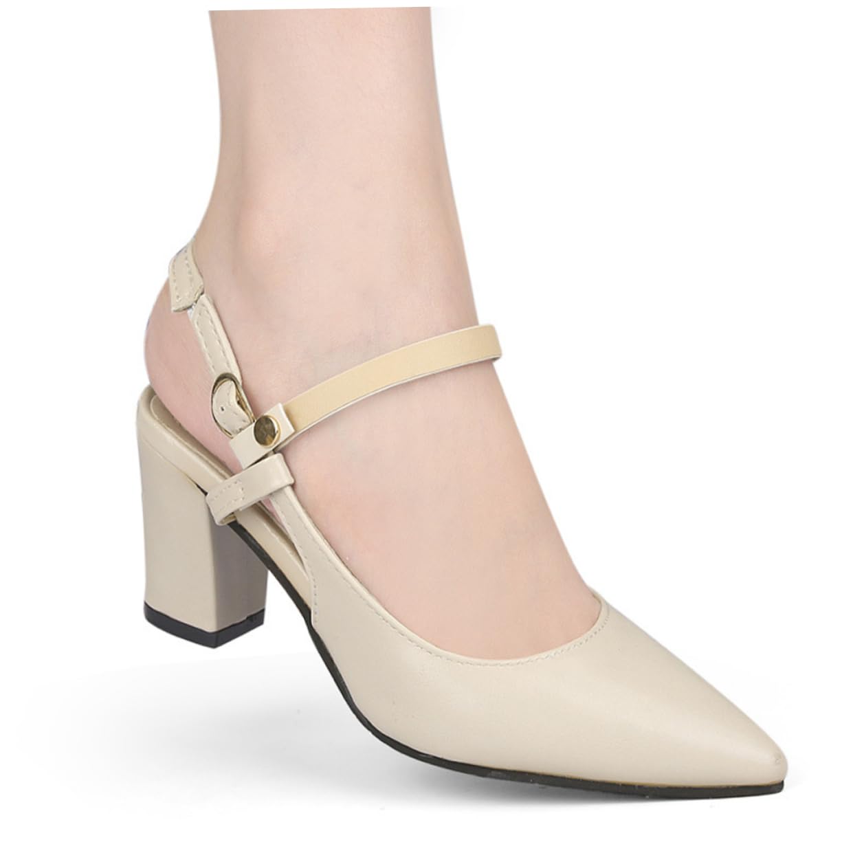 LIFKOME 4 Pairs Detachable High Heel Shoe Straps Removable Laces for Women's High Heels