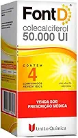 Vitamina D 50.000 UI c/ 4 cápsulas - União Quimica