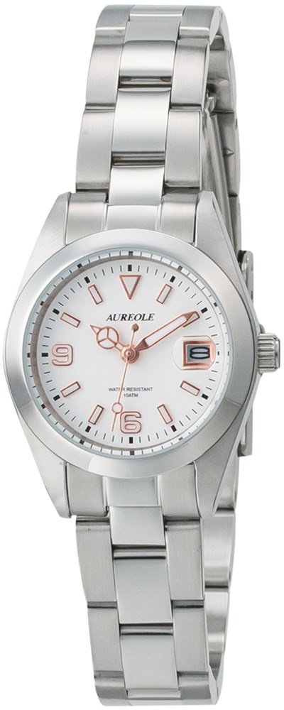 #SW-011 AUREOLE オレオール SW-591L-C 腕時計 Amazon.co.jp: [オレオール] 腕時計 SW-491L-5 レディース