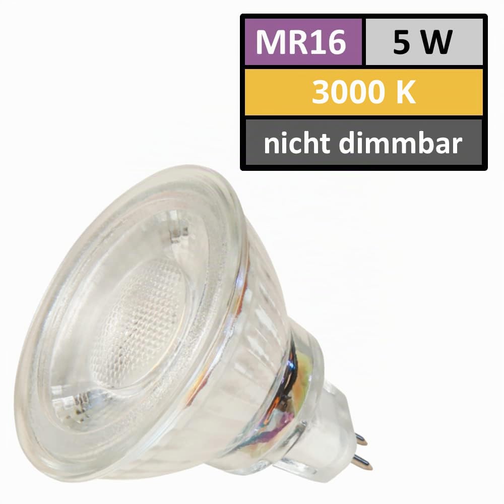 LED Einbauspots 12V Set – 3× 5W IP44 Feuchtraum geeignet – Ø 60–68 mm – Warmweiß 3000K, 400lm – Chrom inkl. Trafo, 3× 120 cm Stromkabel & Verteiler – für Decken in Bad/Küche/Dusche – mit Clipverschluß