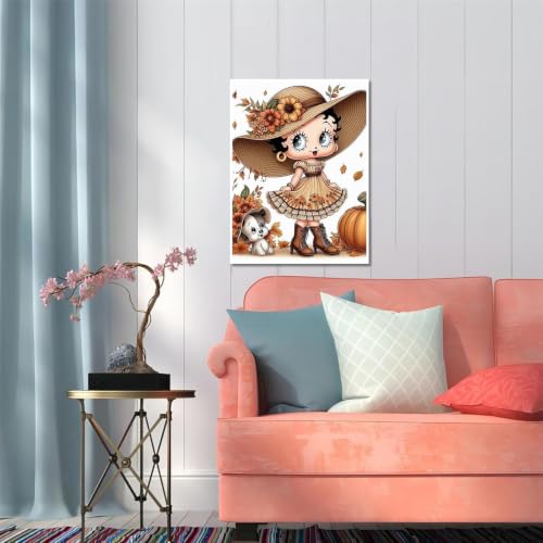 Image of JAKI Halloween Diamond Art Painting Kits for Adults 12x16inch