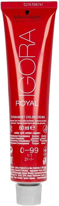 Igora Royal Hair Colour 60ml Tube (0-99)