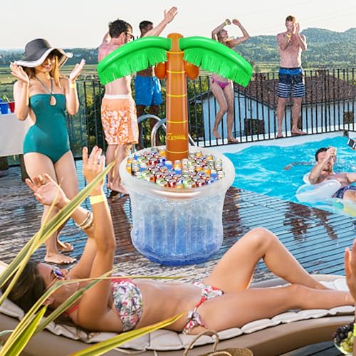 image for Zcaukya Inflatable Palm Tree Cooler, 60