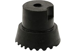 Prime-Line MP4557 Door Holder Tip, 1 In. x 3/4 In., Rubber, Black,...