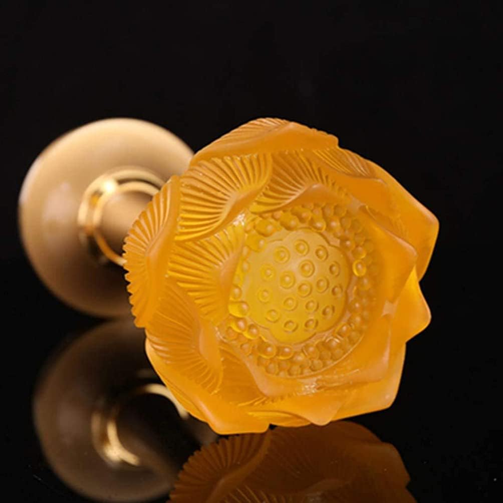OSALADI LED Lotus Buddhist Light Buddha Lotus Lamp 2 in 1 Battery- Operated Buddhist Worship Prayer Faith Modern Simple Style Lamp 2pcs