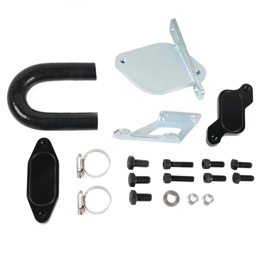 EGR Cooler Valve Kit with Intake Pipe Direct Exhaust Gas Replacement P
