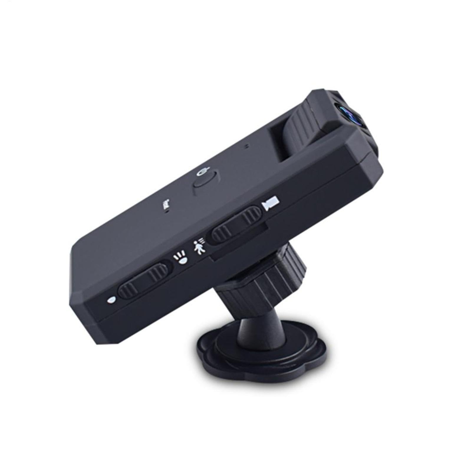 Telecamera per il corpo – HD 5 cm indossabile, registratore visione | notturna, cattura audio dello schermo | Mini poliçe Style Clip Cam Security Sport Outdoor Action Device Video Recorder Securi