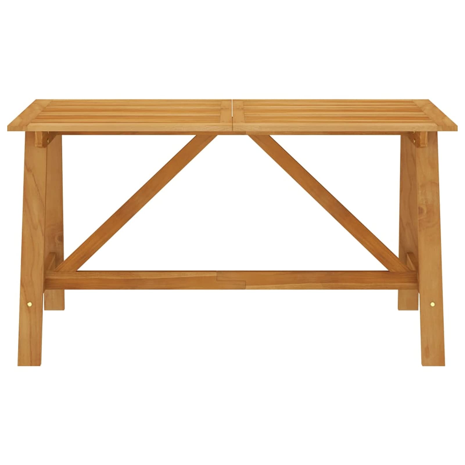 Stół ogrodowy 140x70x73,5 cm lite drewno akacjowe, zewnętrzny stolik kawowy, ogród zewnętrzny stolik kawowy, zewnętrzny wysoki stół