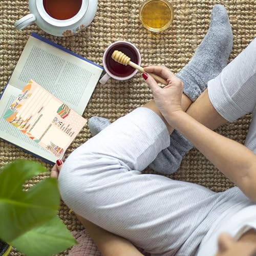 Topabel Book Review Notepad Reading Log for Readers to Review&Reading Tracker,5x8 Inch Reading Journ