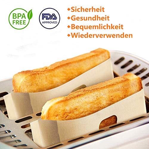 DOCA Sacchetto per tostapane Antiaderente, Facile