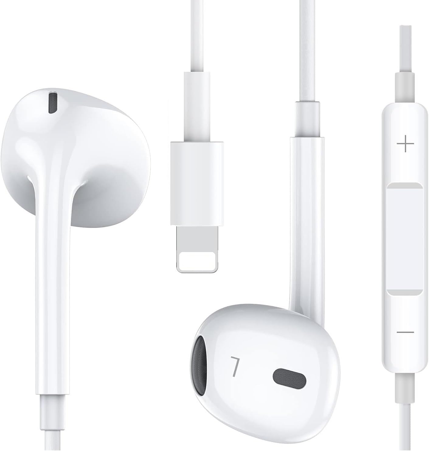 Apple Headphones 2-Pack IPhone Wired Earbuds Noise
