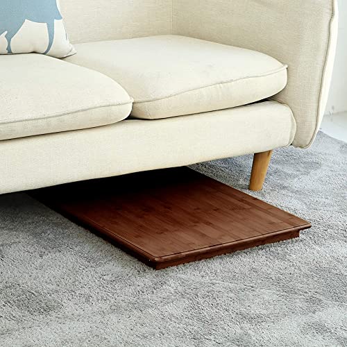 Unicoo - Bamboo Rectangular Folding Table, Children's Art Craft Study Activity Table, Picnic Table, Coffee Table, And Entertainment Table. (Table Only) (Antique Brown) #TOP3