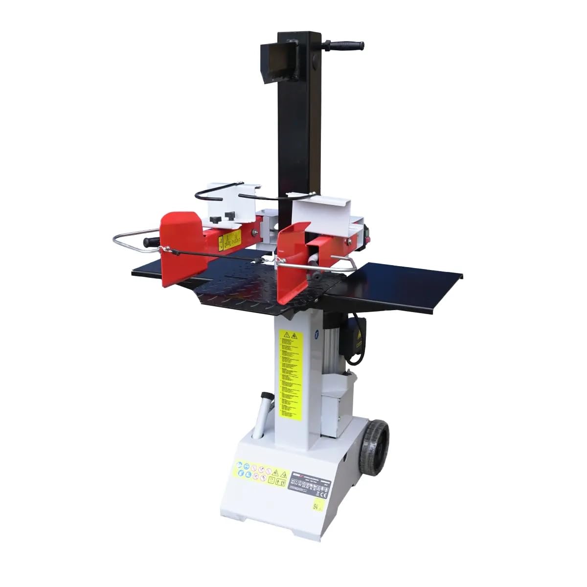 Dedra Holzspalter 3000W, 8T, 21 MPa, bis zu 2850 U/Min, hydraulische Presse, zwei zusätzliche Arbeitsflächen, schnelles und effizientes Holzspalten, kann am Boden montiert werden