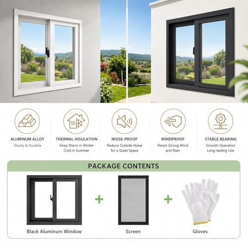 Ventana corredera para garaje y cobertizo con cristal doble que maximiza la luz natural 6