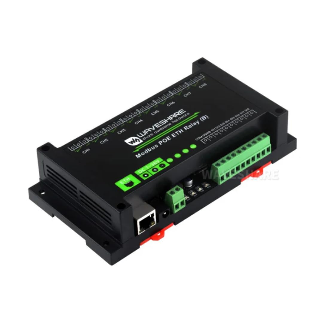 Waveshare Modbus PoE 8 Channel Ethernet Relay Module (B) with Digital Input-picture-33
