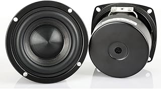 CHOOYO 3Inch Subwoofer Speaker 4 8Ohm 25W HiFi Woofer Bass Speaker for Home Theater Audio DIY Loudspeaker Accessory 1PC (Color : Round 8ohm Speaker)