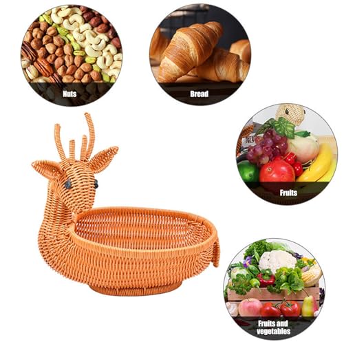 Corbeille sur le thème du cerf pour sublimer vos tables de fête