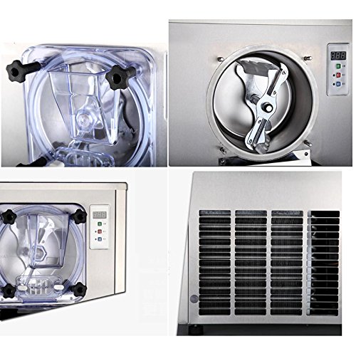 Kommerzielle Harte Eismaschine 22L / h Desktop Edelstahl Eismaschine Eis Maschine mit EU-Stecker 220V – Bild 4