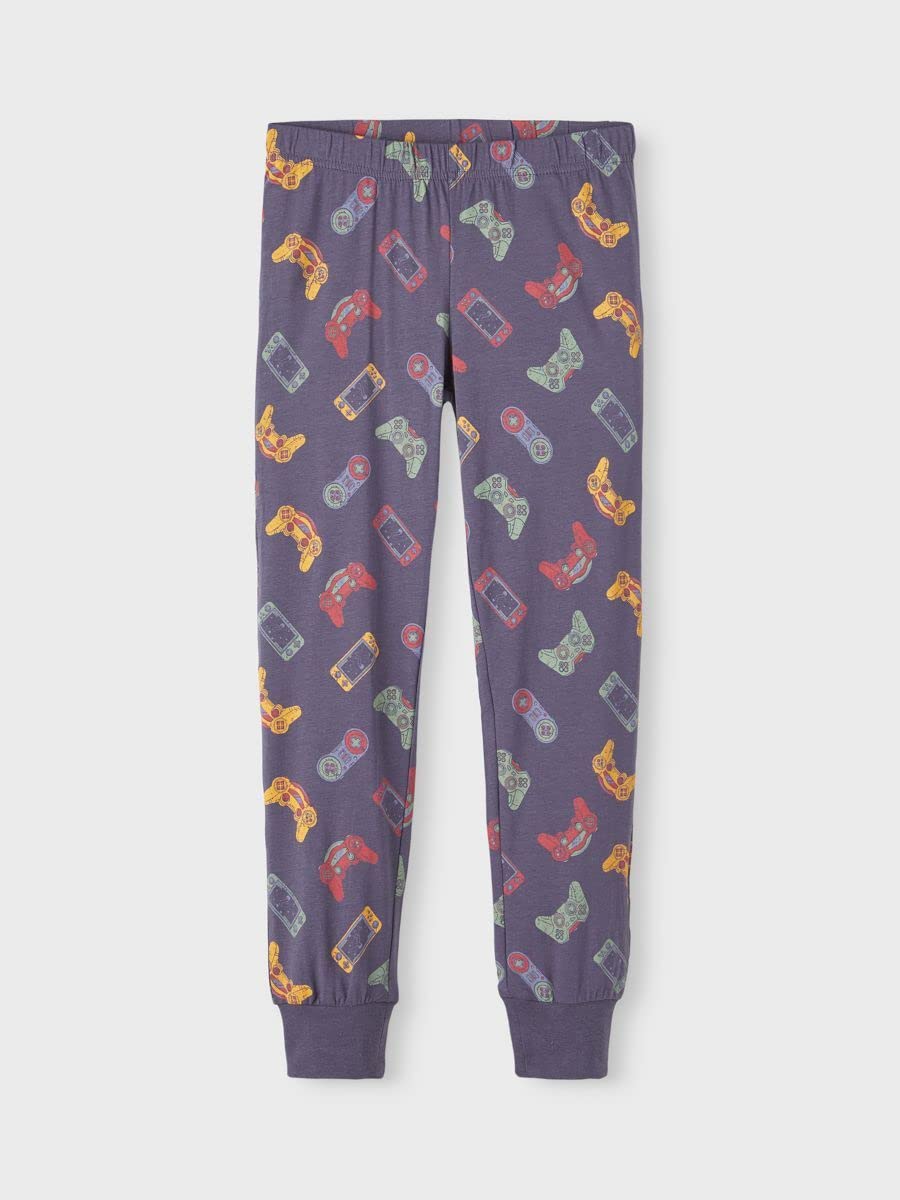 NAME IT Śpiochy Chłopcy Nkmnightset Graystone Game Noos