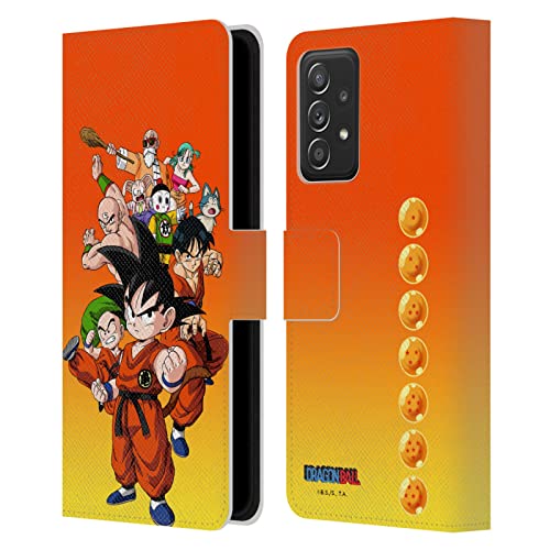 Cadeau Dragon Ball étui portefeuille Galaxy A52 pour fan de manga