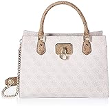guess handtasche weiß Innentaschen mit Reißverschluss und Außentasche mit Reißverschluss hinten