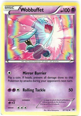 Pokemon - Wobbuffet (67/162) - XY Breakthrough