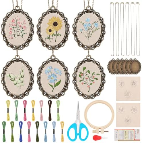 Wildflower Mini Embroidery Set