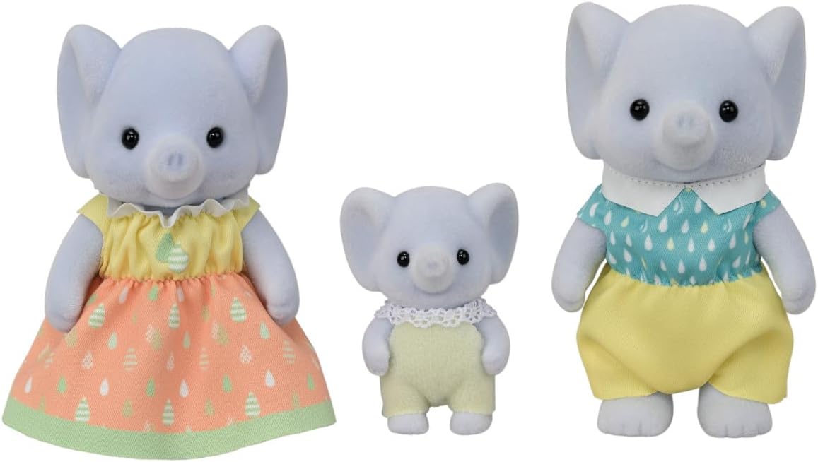 Elephant Trio Family by Calico Critters