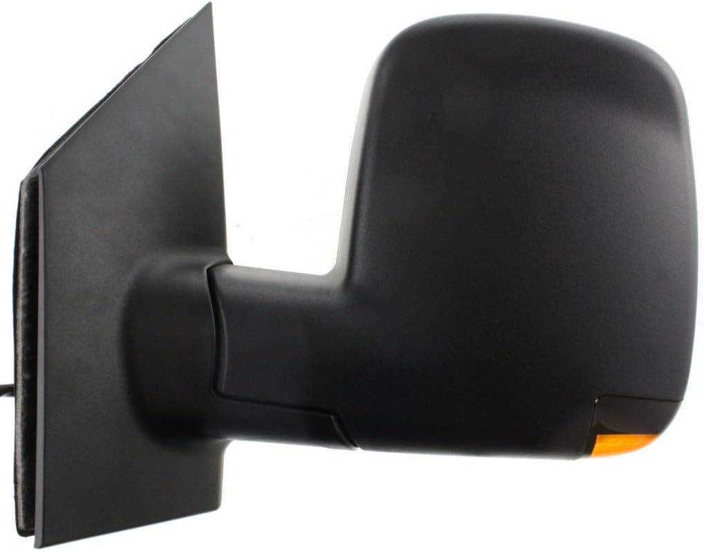 For GMC Savana 2500 2008-2018 Door Mirror Driver Side | Power | Heated | w/Signal Indicator | Textured Black | Replacement For 15227416 | GM1320397