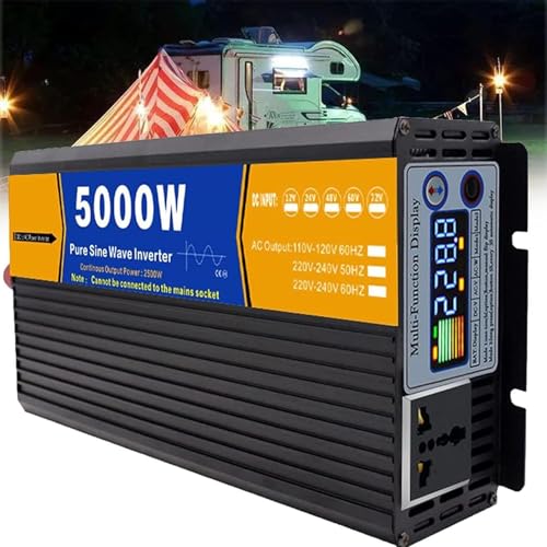 Onduleur solaire 5000W pour éviter les pannes d'électricité