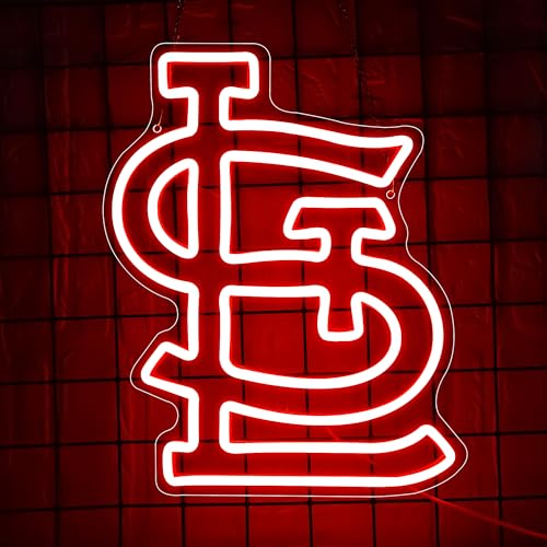 Image of Baseball Neon Sign for Wall Decor Baseball Neon Light Baseball Sports LED Neon Signs for Man Cave,Club,Bar Pub,Party,Christmas Birthday Gifts for Man,Boys,Fans,Size 13.8 * 11.1inch(XD241)