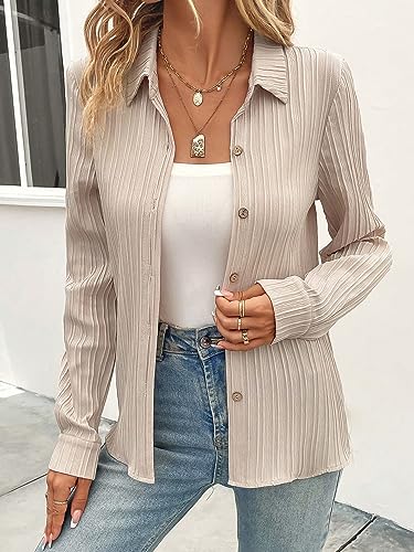 Image of Shasmi Women's Shirt | Long Sleeve Slim Fit Shirt | Elegant Design | Premium Quality | Stylish & Comfortable | All-Day Comfort | Perfect for Formal, Casual & Party Occasions (144)