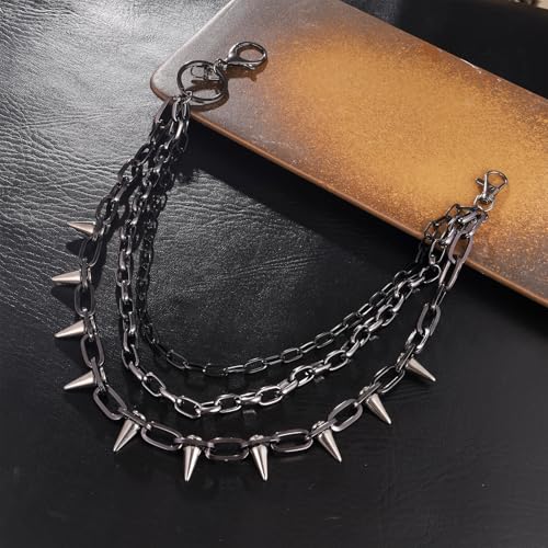 Milakoo Punk Pants Chain for Women Man Hip Hop Pocket Chains Biker Jean Chain Goth Accessories4