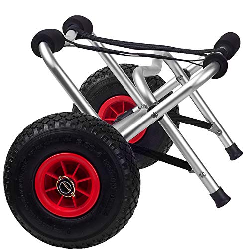 image for OxGord Kayak Cart Dolly Wheels Trolley - Kayaking Accessories Best for