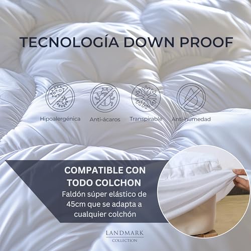 La Mejor Selección de Cubrecolchones de plumas disponible en línea. 3 Imagen adicional