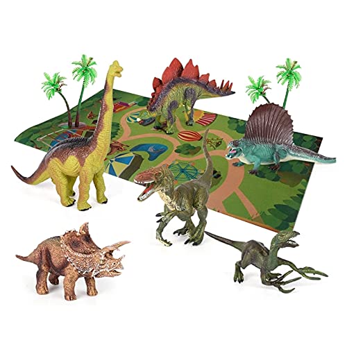 MLKJSYBA Tierspielzeug Dinosaurier Spielzeug Puppe Aktivität Matte Weltpark Dinosaurier Pterodactyl Lernen Lernspielzeug… – Bild 5