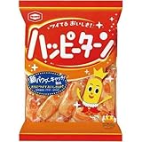 Kameda Seika Happy Turn, Japanese Rice Cake, 4.2oz/bag X 3bags [Japan Import]