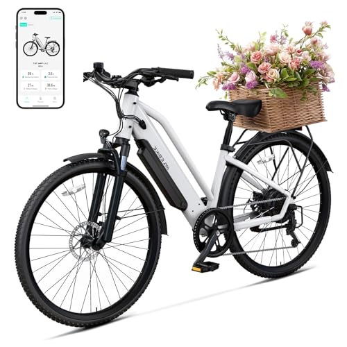 TST Electric Bike for Adults, 1000W Peak EBike with 36V