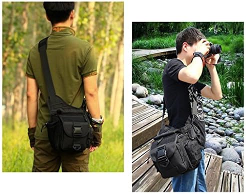 Camera Bag, Qcute Tactical Bag, Shoulder Messenger Bag, Waterproof Multifunctional Sling Bag with Liner, Fit for Hiking, Outdoor Sports, Daily Service and Military Affairs