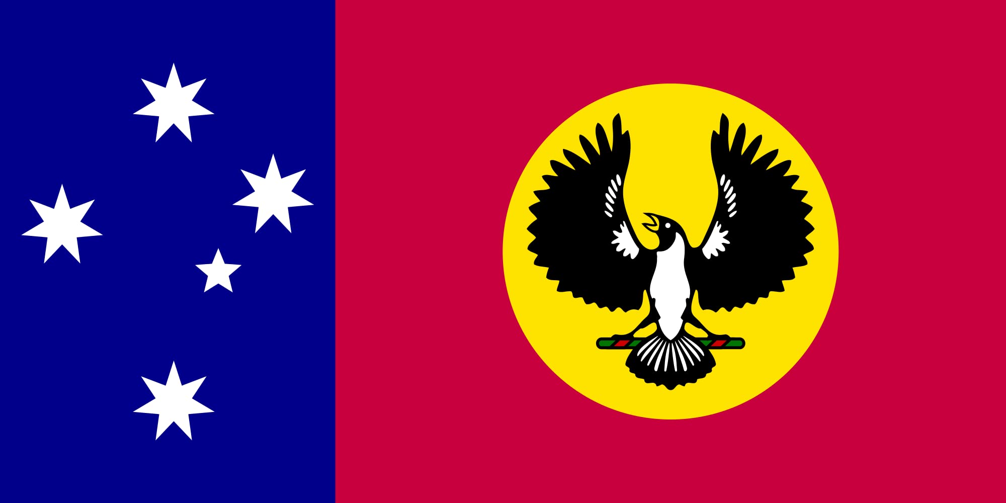 Drapeau d'Australie-Méridionale grand format pour collectionneur et passionné d'histoire